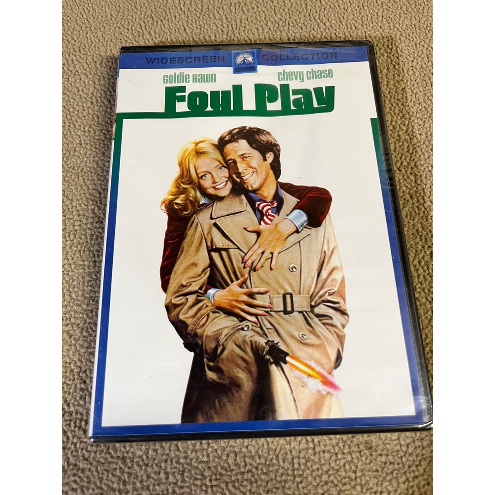 Foul Play DVD Widescreen Goldie Hawn Chevy Chase 1978 Movie New Sealed